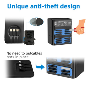 Xu hướng sản phẩm 2024 <span class=keywords><strong>New</strong></span> arrivals chia sẻ Docking chia sẻ Powerbank điện thoại di động <span class=keywords><strong>Locker</strong></span> Trạm Sạc 8 cổng cho thuê ngân hàng điện - Product Image 2