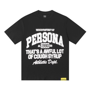 T-shirt pour homme en coton peigné à manches courtes, coupe ample, respirant et anti-humidité, imprimé motif dessin animé Hip Hop, collection Beauty for SA AWFUL LOT - Product Image 5