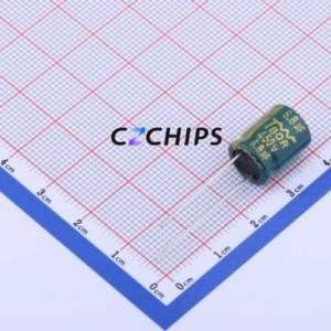 Condensador Electrolítico de Aluminio de Montaje Pasante CV6R8MPA13B, D10xL13mm 6.8uF 20% 450V 120mA-100kHz - Product Image 1