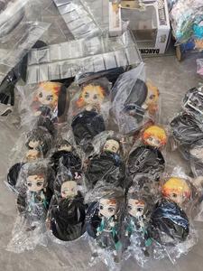 8 Modelli Qposket Demon Slayer <span class=keywords><strong>Kimetsu</strong></span> <span class=keywords><strong>No</strong></span> <span class=keywords><strong>Yaiba</strong></span> Kamado Tanjirou Agatsuma Zenitsu Kamado Nezuko Action Figure <span class=keywords><strong>Anime</strong></span> in PVC Giocattolo 15cm - Product Image 2