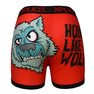 Calzoncillos bóxer de poliéster para hombre, con estampado de dibujos animados <span class=keywords><strong>divertidos</strong></span> y a la moda. - Product Image 3