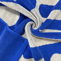 LH-100% Cotton Jacquard Towels Luxurious Thick GSM Woven No-cut Velvet Loops for Soft Strong Absorbency for Home/Beach Use