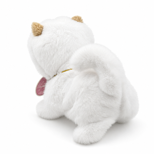 Jouet en peluche interactif musical, chien <span class=keywords><strong>Pomeranian</strong></span>, sons, jeu d'interaction multijoueur, amusant, musical, mignon, jouet familial, coton PP - Product Image 3