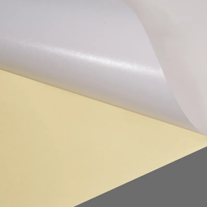 Papel Offset Sin Madera, Papel con Reverso Amarillo, Papel Autoadhesivo de Vinilo para Etiquetas de Embalaje - Product Image 4