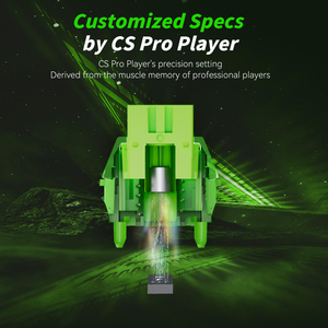Interrupteur mécanique GATERON Magnetic Green Dragon HE, son HIFI, RGB, pour jeux, personnalisable, avec capteur Hall, pour clavier de jeu DIY - Product Image 4