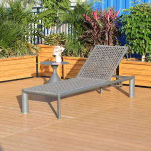 Housse <span class=keywords><strong>de</strong></span> chaise longue <span class=keywords><strong>de</strong></span> piscine en corde tressée faite à la main, durable, moderne et luxueuse pour hôtel, chaise longue <span class=keywords><strong>de</strong></span> plage, canapé-lit tissé - Product Image 1