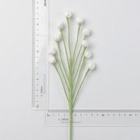 Bouquets de fleurs artificielles en feutre et crochet, faits main, réalistes, en forme de flocon de neige, pour la décoration moderne de la maison et les arrangements floraux