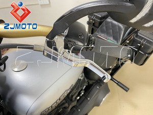 Motocicleta con adaptador de espejo e interruptor de seguridad neutral 6061-T6 palancas de <span class=keywords><strong>mano</strong></span> personalizadas de aluminio para <span class=keywords><strong>Harley</strong></span> Softail 2015-2024 - Product Image 6