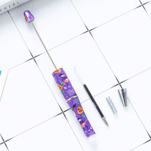 Stylos à perles personnalisables pour Noël - Stylos à bille encre noire en gros pour enseignants, étudiants, fournitures de bureau - Product Image 4