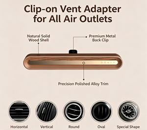 EV Araçlar İçin Kokusuz PE Çubuklu Tam Çinko Alüminyum Alaşımlı Araç Kokusu Difüzörü - Product Image 6