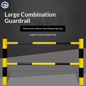 Barrière de sécurité combinée Luxi en forme de U pour la construction, isolation par pieux, renforcement, barrière anti-choc, garde-corps d'usine, parking - Product Image 1