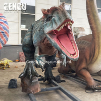 Modèle animatronique très demandé - Robot dinosaure de simulation 3D, statue de dinosaures