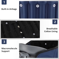 Masseur cervical gonflable réglable, kit de traction cervicale médical à domicile, appareil de correction pour soulager les douleurs du haut du dos