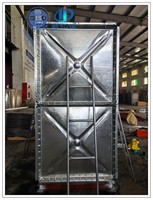Réservoir d'eau 50l en acier galvanisé Réservoir d'eau modulaire en acier galvanisé