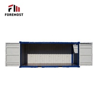 Conteneurs de stockage portables en acier Corten certifiés CSC, garages préfabriqués, conteneurs maritimes à ouverture latérale, Chine