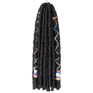Vente en gros directe en gros synthétique Crochet Dreadlocks Tresses: Locs Faux Locs Tressage Extensions de cheveux avec fil Color Line - Product Image 5