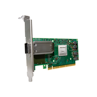 Tarjeta de Red Mellanox MCX555A-ECAT InfiniBand PCIE IB VPI de un Puerto 100GbE QSFP28 Adaptador Ethernet NIC para Servidor en Stock