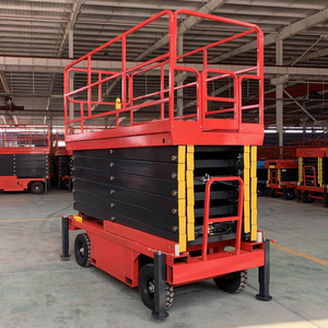 Plataforma Elevadora de Tijera Móvil Estrecha de 10m XG1012HA para Mantenimiento en Fábricas, Plataforma de Tijera Eléctrica - Product Image 1