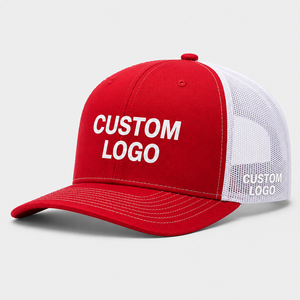 Richardson 112 Trucker Hat High Quality Custom Embroidered Logo Snapback Trucker Cap Cotton Gorras Men'S Plain Blank Mesh Hat - Product Image 3
