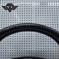 Volant sport personnalisé de haute qualité pour Toyota FJ70 Hilux LC200 LC300, impression par transfert d'eau, fibre de carbone