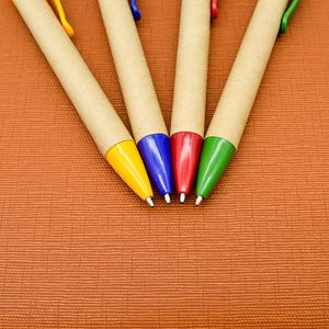 Bolígrafo de Gel Ecológico con Logotipo Personalizado, Precio de Fábrica, Plástico de Color para Estudiantes y Regalos de Bienvenida Hechos de Papel - Product Image 4
