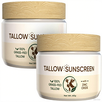Baume solaire hydratant et waterproof au suif de bœuf végétalien minéral naturel SPF50 – Fabrication OEM/ODM pour soins de la peau en marque blanche