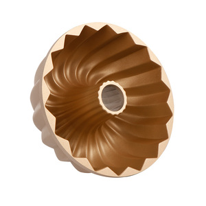 Moules à gâteaux cannelés antiadhésifs à fleurs Moules à gâteaux en aluminium moulé sous pression 2 couches Revêtement antiadhésif Moule à gâteau cannelé à dégagement facile - Product Image 2