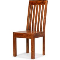 Chaise de salle à manger en bois massif, style italien, français, moderne, luxe, avec coussin en cuir épais, rembourrée, pour salle à manger, restaurant, hôtel, cuisine