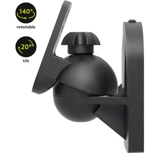 Universal Tilting Speaker <b>Stand</b> 3.5kg Max <b>Weight</b> Wall Mount Bracket - Product Image 5