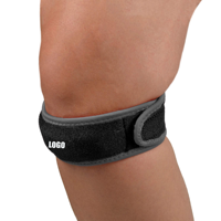 Genouillère en néoprène légère avec logo personnalisé, genouillère rotulienne pour soulager la douleur au genou, basketball, course à pied