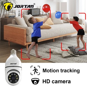 Jortan bóng đèn <span class=keywords><strong>camera</strong></span> 8177 HD an ninh mạng không dây nhà thông minh IP E27 ổ cắm ánh sáng bóng đèn <span class=keywords><strong>Wifi</strong></span> máy ảnh với con người theo dõi - Product Image 4