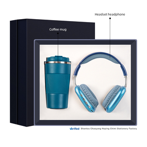 510ml 이중 벽 304 스테인레스 스틸 커피 보온병 머그 누출 방지 미끄럼 방지 자동차 진공 플라스크 헤드셋 선물 세트 - Product Image 4