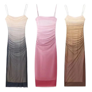 Bangladesh Ropa Mujer Color Sólido Mujer Musulmana Vestidos - Product Image 1