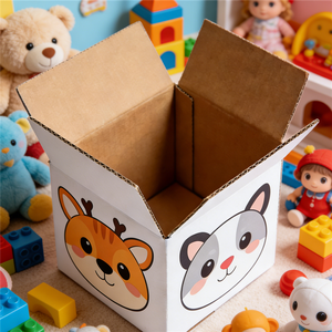 Scatola in Cartone Ondulato Pieghevole Personalizzata <span class=keywords><strong>per</strong></span> Imballaggio Prodotti Elettronici di Consumo - Product Image 2