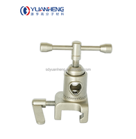 Pince de fixation longue YUANHENG en acier inoxydable 304 certifiée CE, pièce de rechange et accessoire pour table d'opération électrique ou manuelle