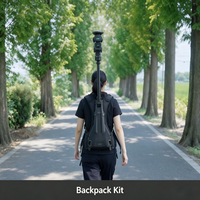 Scanner 3D LiGrip O2 OEM monté sur sac à dos, Lidar 3D SLAM de qualité professionnelle, garantie 1 an pour la modélisation 3D forestière et topographique