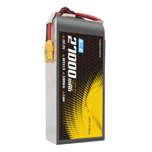 GRAN OFERTA Batería <span class=keywords><strong>TAT</strong></span> <span class=keywords><strong>TU</strong></span> HV 27000mAh 5C 22.2V 6S1P XT90-S - Product Image 1