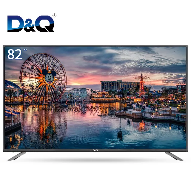 read to ship 82 inch High quality 4k smart led tv television on sale Factory CKD SKD LED televisor
