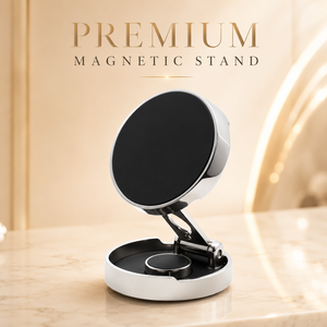 <span class=keywords><strong>Support</strong></span> de téléphone magnétique pliable en alliage pour <span class=keywords><strong>voiture</strong></span>, <span class=keywords><strong>support</strong></span> magnétique rotatif pour tableau de bord pour la navigation GPS des smartphones pendant la conduite - Product Image 1