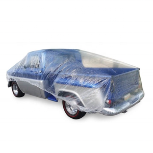 L'usine fournit directement des vêtements de voiture transparents jetables Film plastique résistant au soleil et à la pluie Housse de voiture pour <span class=keywords><strong>automobile</strong></span> - Product Image 5