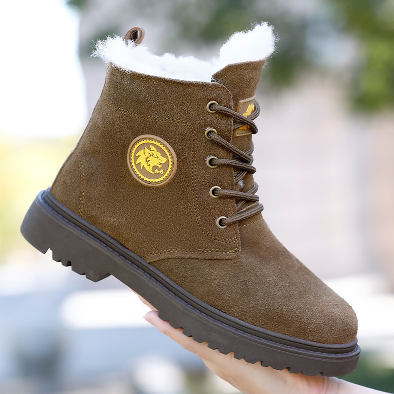 Warm wool snow boots A-6