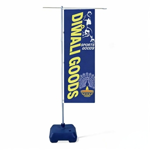 <span class=keywords><strong>ธง</strong></span>ขนาด 3 เมตร ติดตั้งง่าย พร้อมฐานพับได้และกลไกแขวนธงที่เชื่อถือได้ - Product Image 1