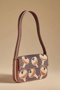 Pochette écologique faite à la main avec perles de rocaille et broderies perlées, idéale pour les fêtes et les mariages – Fournisseur indien - Product Image 2