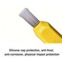 Enregistreur de données de température à glace sèche réutilisable avec écran d'affichage USB, sonde externe, matériau ABS, modèle PDF-L pour usage médical