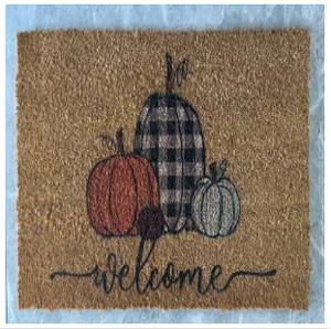 พรมเช็ดเท้ามะพร้าวพร้อมแผ่นรองหลัง PVC สำหรับใช้ในบ้าน - Product Image 3