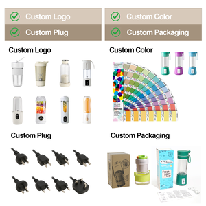 Licuadora Portátil de Acero Inoxidable, Recargable por USB, Multifuncional, para Hacer Smoothies con Función de Trituración de Hielo, para Uso en el Hogar y al Aire Libre - Product Image 6