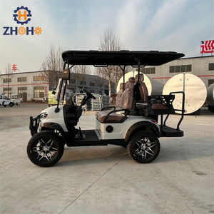 <span class=keywords><strong>Carrito</strong></span> de Golf Eléctrico Elegante, Apariencia Moderna, Luces LED de Conducción Diurna, Ruedas de Aleación y Volante Ergonómico - Product Image 3