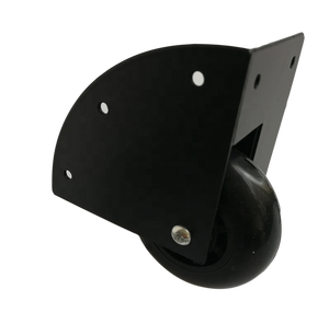 3 "Đen Side trường hợp chuyến bay phần cứng/Góc Caster Heavy Duty tải 60 kg bảo vệ <span class=keywords><strong>Road</strong></span> trường hợp di chuyển Caster cho trường hợp chuyến bay - Product Image 5