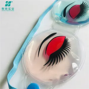 Fabriek Directe Verkoop Mooie Ogen Afdrukken Zachte Slaap Oogmasker Voor Vrouwen