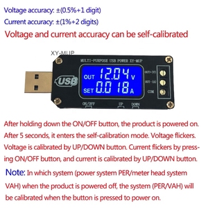 XY-MUP CNC <b>Controlled</b> DC-DC Power Module <b>USB</b> Input 5V Convert to 3.3V 9V 12V 24V Stabilized Desktop Power - Product Image 2